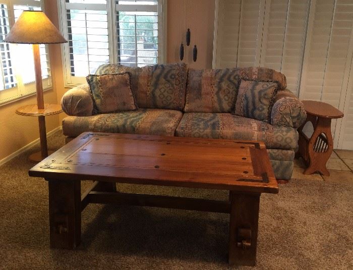 Sofa, Loveseat (not pictured), Table/Lamp, Coffee Table, End Table