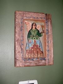Hand-painted angel Mexico
