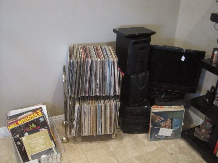 RECORD ALBUMS AND STEREO EQUIPTMENT