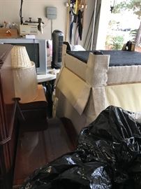 Sofa bed and club chair