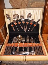 Silverplate flatware