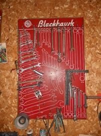 Vintage Blackhawk Pegboard Style Tool Organizers of Various Layouts