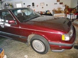 1989 Mazda 929 Four-Door Sedan with approximately 126,000 miles and service records available