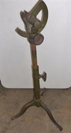 Eugene Dietzgen Co. Drafting Table Cast Iron Base, No Top  