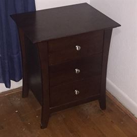 Two bedside tables
Matching bedroom suite sold separately or together 