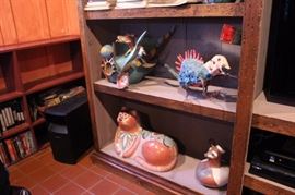 Mexican Folk Art throughout the house