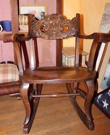 beautiful rocking chair