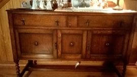 Barley twist sideboard