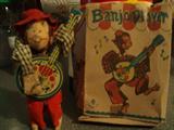 1950's Banjo player wind up Japan