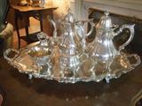 WALLACE ROSE POINT TEA SET