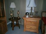 2 Broyhill Pine End Tables