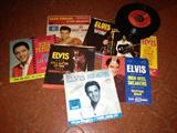 Several Elvis Picture 45's and other 45's