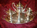 Heavy sterling tea set