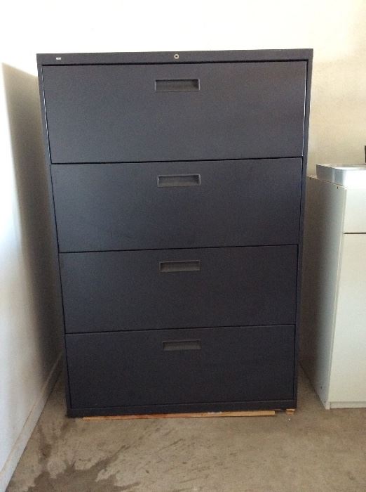 Hon 4-drawer Lateral File Cabinet