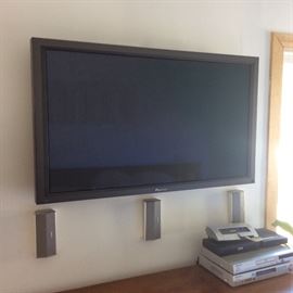 50" Pioneer Plasma TV with Wall Mount