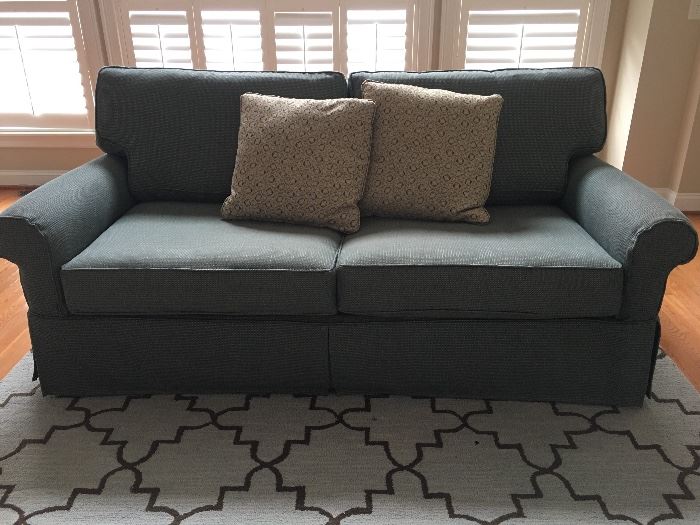 Rowe Furniture slip covered couch