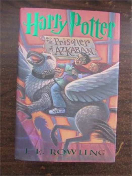 Signed Harry Potter Prisoner of Azkaba, first edition