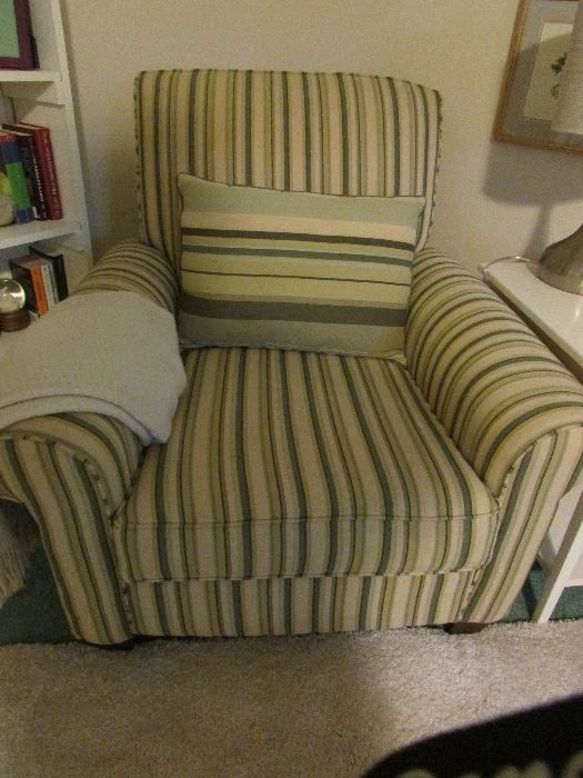 comfy, clean stuffed chair