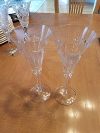 Waterford champagne flutes