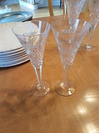 Waterford champagne flutes