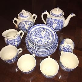 Punch and Judy tea set