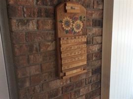 Wooden calendar