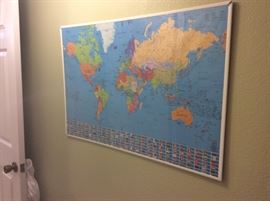 Map in hallway