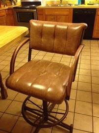 vintage counter chair: one of 3