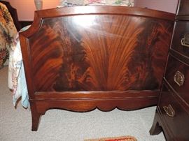 Flaming Mahogany Foot Board