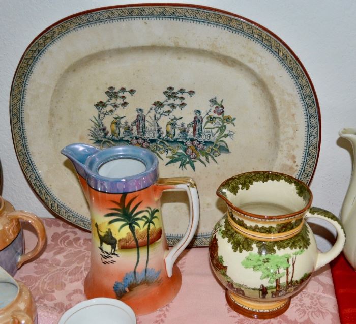 TABLES of CERAMIC and POTTERY