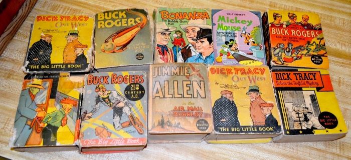 Little Big Books, Dick Tracy, Buck Rogers, MORE!