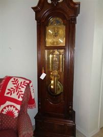 Howard Miller grandfather clock, works great