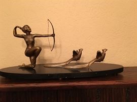 Beautiful Bronze on Marble Base