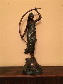 Stunning "Aurore" on Marble Base