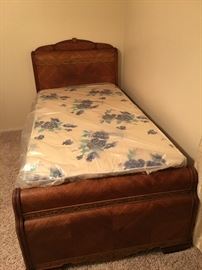 Art Deco Twin Bed