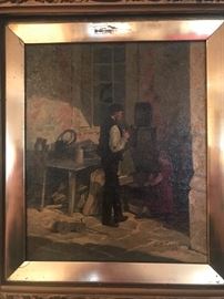 L.C. Earle signed oil on canvas c.1876
9 x 11
