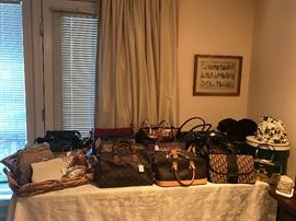 The LV bags are not authentic