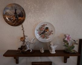 Porcelain birds