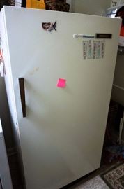 Upright freezer