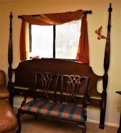 Councill king size 4 post bed