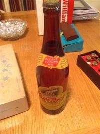 1890's unopened White Rock Mineral Water Bottle