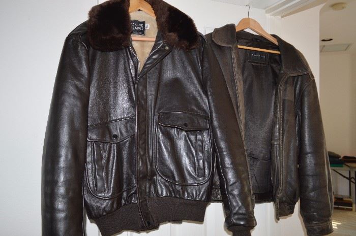 Leather jackets