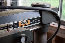 Radial arm saw