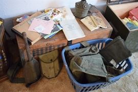 Korean War militarily items 