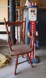 Antique child's chair