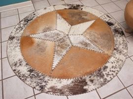 Animal hide rug