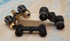 Binoculars or opera glasses from Russia, G. Rodenstock, and Selsi