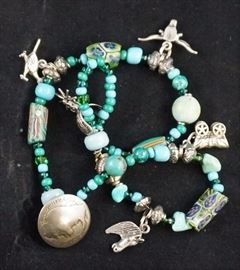 Sterling charm jewelry