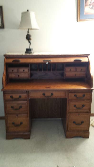 Gorgeous Roll Top Desk  (NEW)