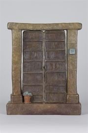 Beautiful Dreamer. (Man with violin). Bronze sculpture by Lark Dimond. Size 15x12in. No base. Weight 44.5lbs. Edition Open (only one available). Year 2007. Buy it now $2500. 